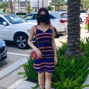 Aritzia Babaton Striped Dress